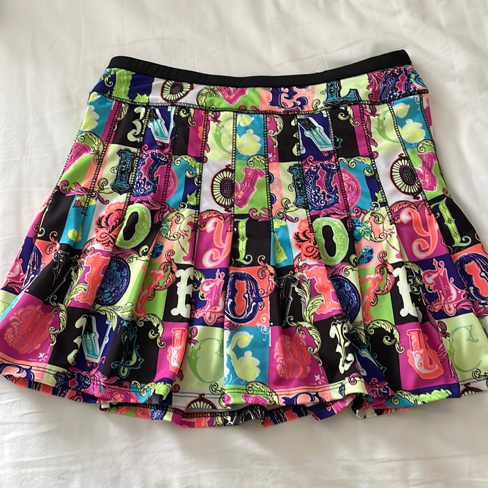 Lucky in love small tennis skirt
